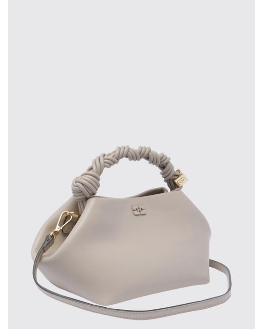 Ganni Natural Bou Handbag