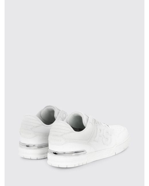 Philipp Plein White Andrika Leather Sneakers for men
