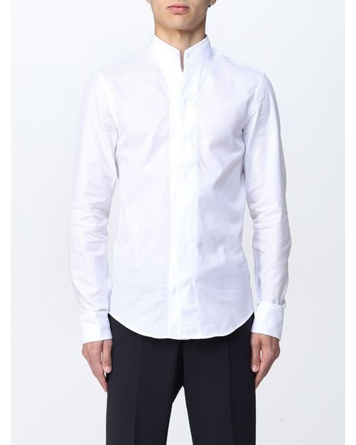 Emporio Armani White Elegant Shirt for men