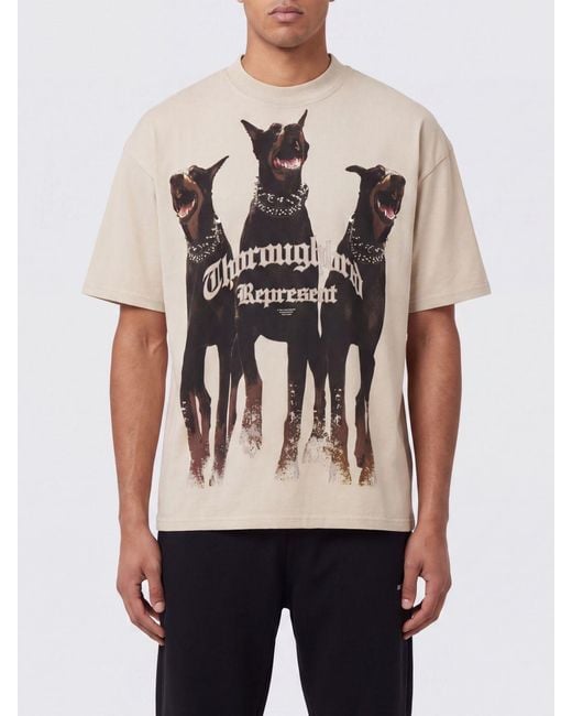 Represent Natural Relaxed Fit Graphic Print Cotton T-Shirt for men