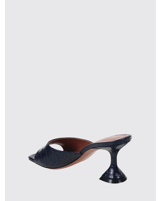 AMINA MUADDI Blue High Heel Shoes