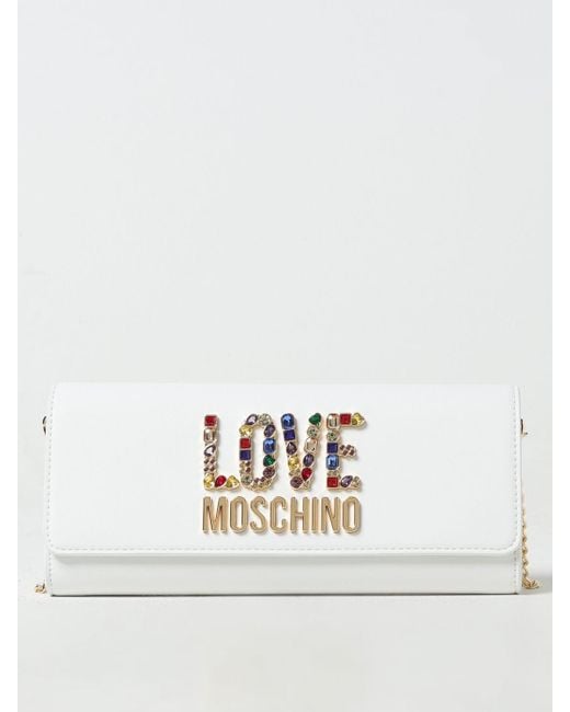 Bolso de hombro Love Moschino de color White