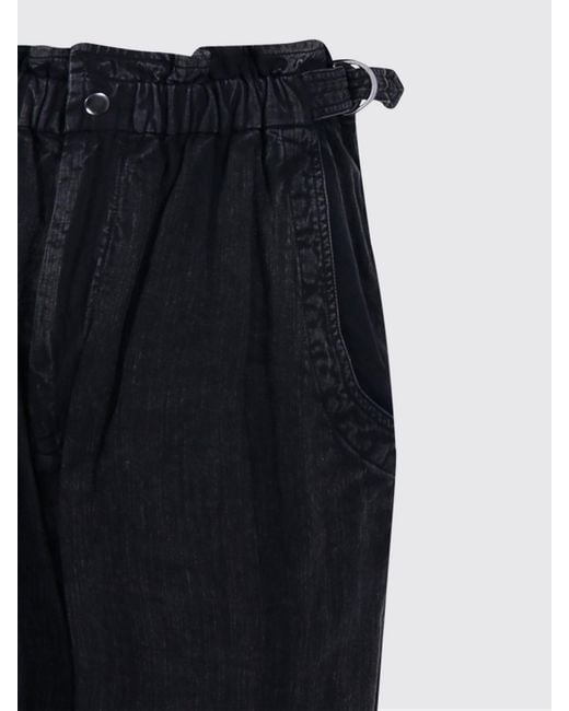 Isabel Marant Blue Bleached Denim Jeans