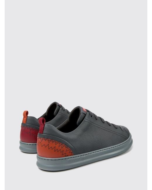 Camper Gray Bicolor Twins Low-Top Sneakers for men