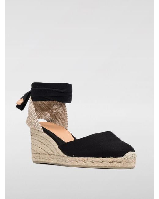 Espadrilles Carina 80 Mm Castaner en coloris Black