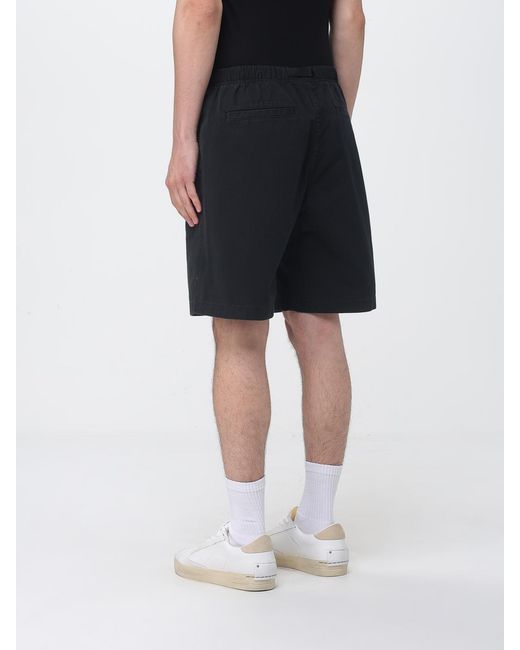 Gramicci Black Cotton Drawstring Shorts for men