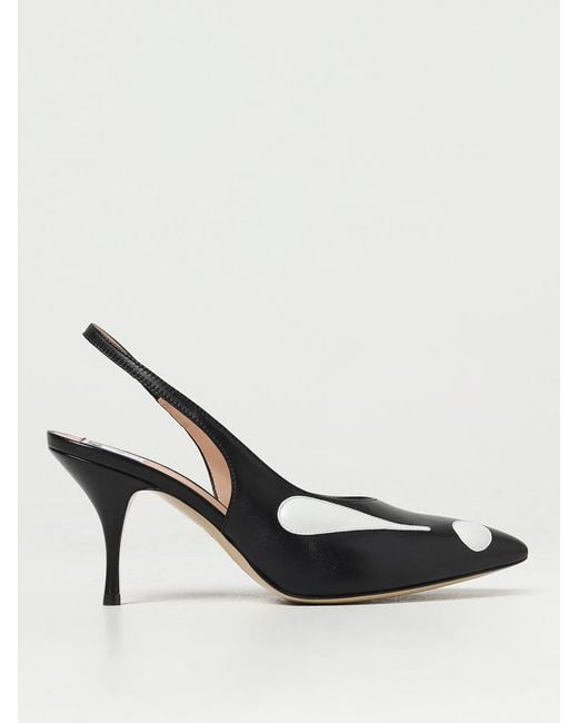 Moschino Couture Black High Heel Shoes