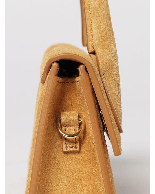 Jacquemus Brown Le Chiquito Long Suede Bag