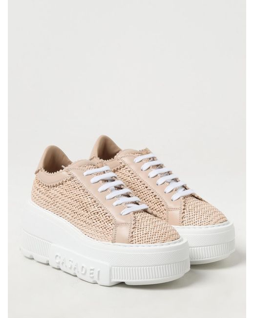 Casadei Natural Sneakers