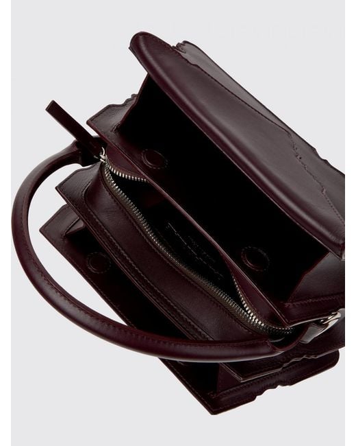 CAMPERLAB Purple Hanuri Leather Bag