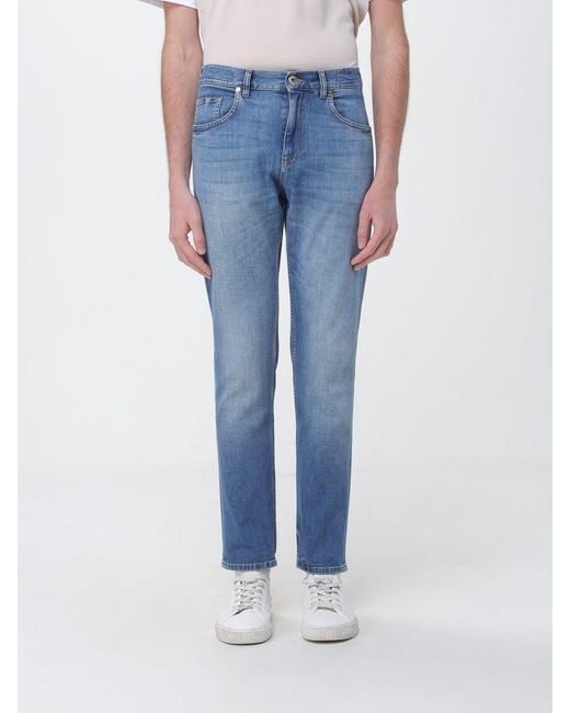 Eleventy Blue Slim Fit Denim Jeans for men