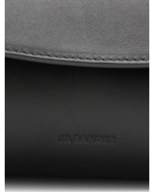 Borsa Cannolo di Jil Sander in Black da Uomo