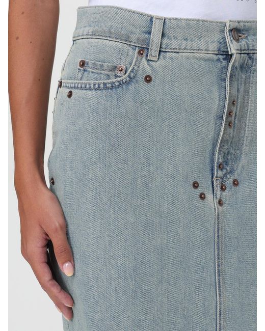 Moschino Couture Blue Skirt