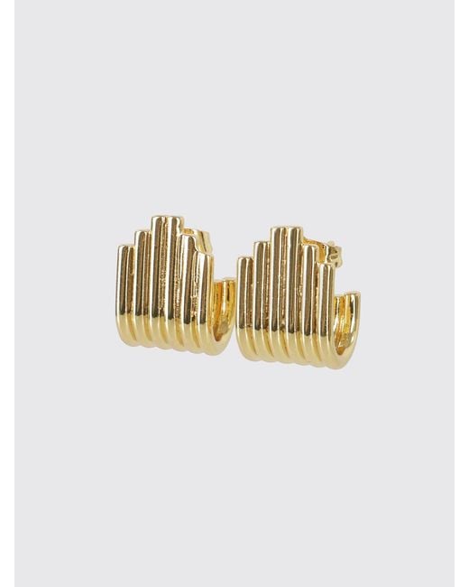 FEDERICA TOSI Metallic Lobo Lea 18K-Plated Bronze Dangle Earrings