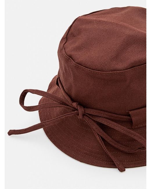 Jacquemus Brown The Gadjo Cotton Hat for men