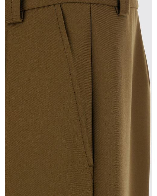 A.P.C. Natural Slim Fit Virgin Wool Blend Chino Trousers With American Pockets for men