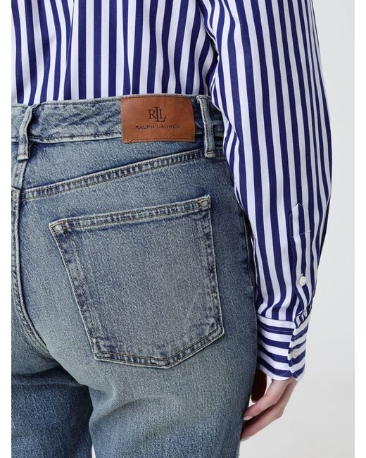 Ralph Lauren Blue Slim Fit Cotton Denim Jeans