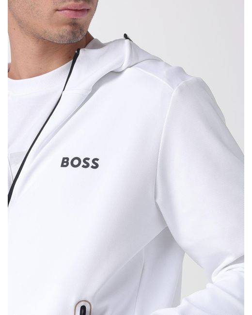 Sweatshirt Homme Boss pour homme en coloris White