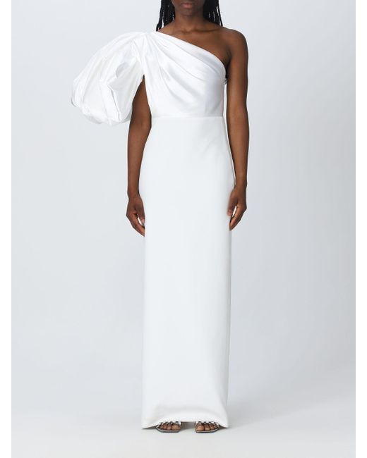 Solace London White Dress