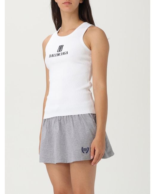 Camiseta Mujer Balenciaga de color White