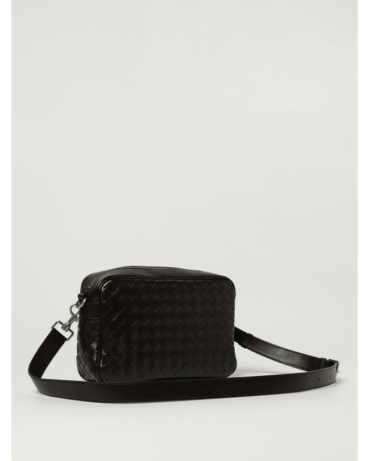 Borsa A Tracolla di Bottega Veneta in Black da Uomo