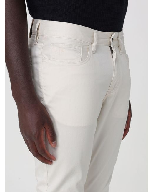 ARMANI EXCHANGE White Trousers for men