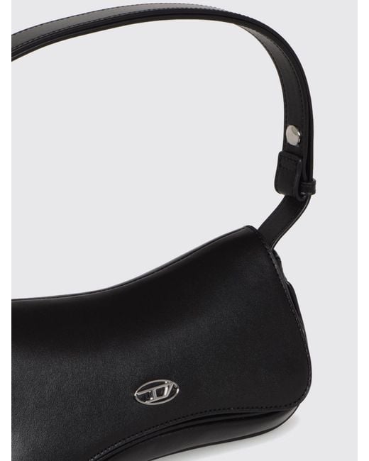 DIESEL Black Play Leather Bag