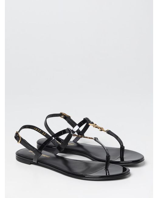 Saint Laurent Black Schuhe Damen