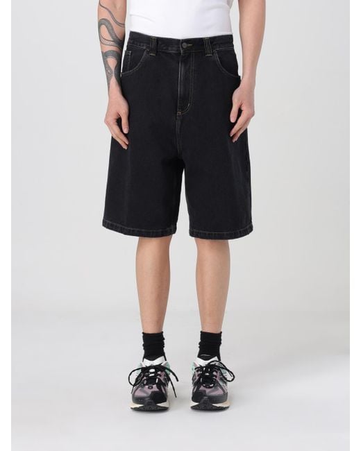 Carhartt Black Denim Shorts for men