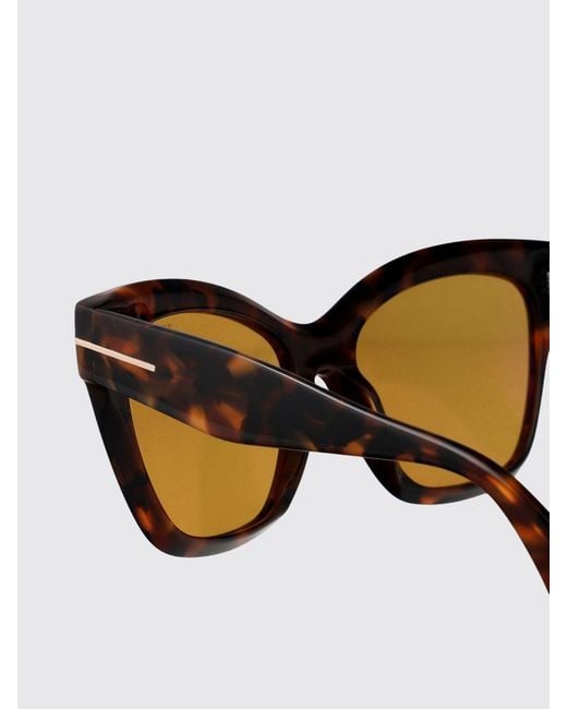 Tom Ford Brown Ft1217 Elvira Acetate Sunglasses
