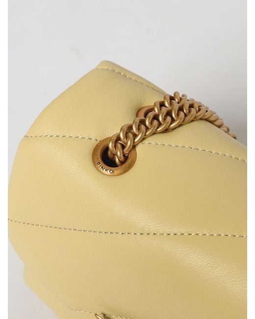 Pinko Natural Love Puff Mini Matelassé Nappa Bag