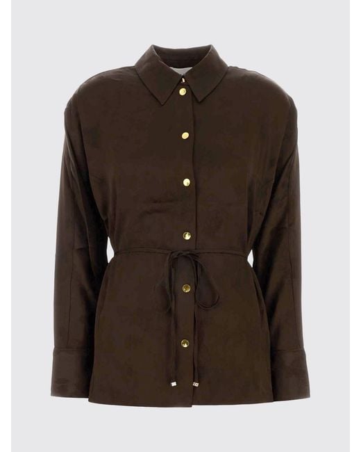 Ganni Brown Shirt