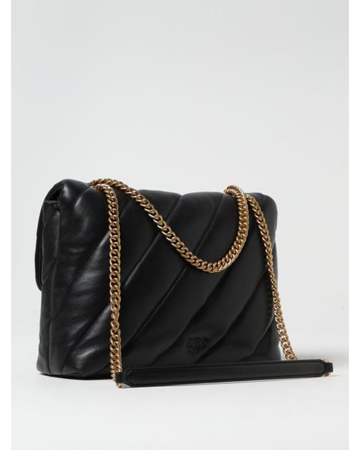 Borsa A Tracolla Love Puff di Pinko in Black