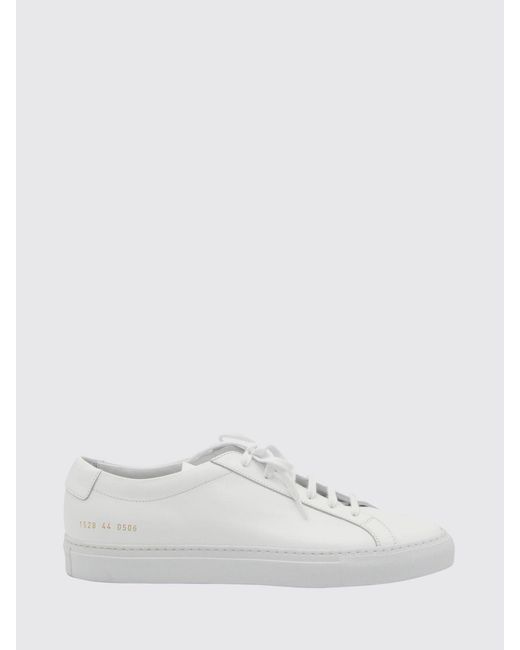 Common Projects Achilles Leder-Sneakers in White für Herren