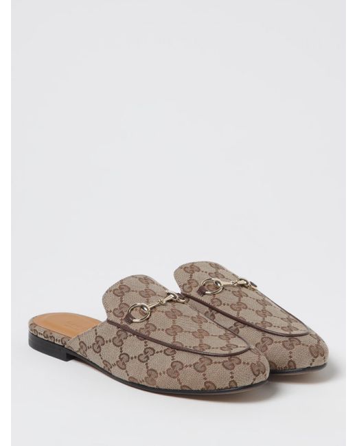 Zapatos De Cuña Mujer Gucci de color White