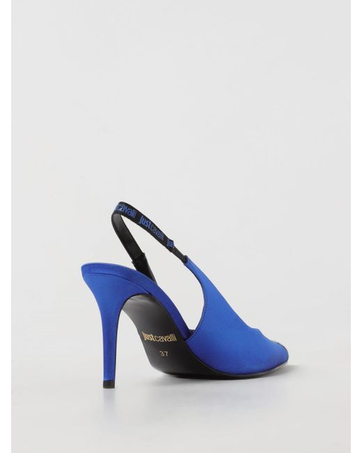 Just Cavalli Blue High Heel Shoes