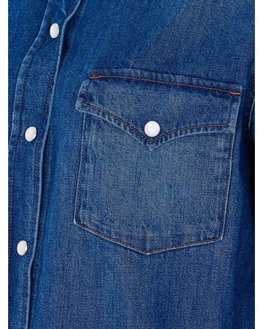 Camicia Basic di A.P.C. in Blue