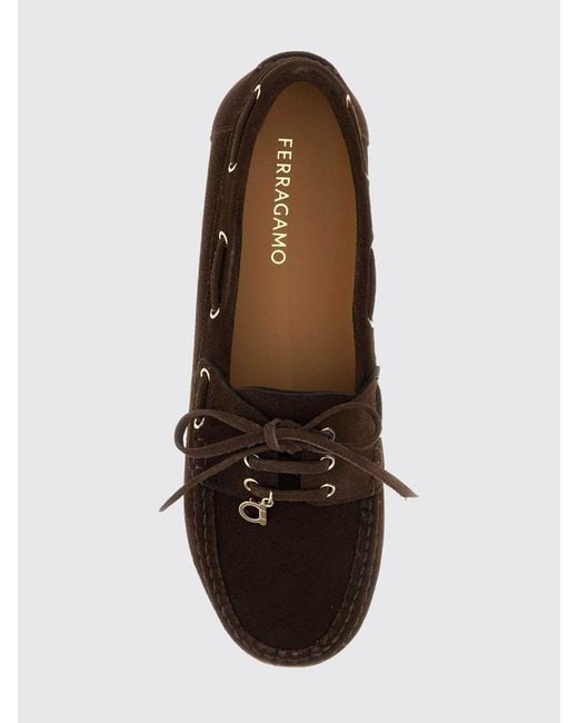Ferragamo White Loafer