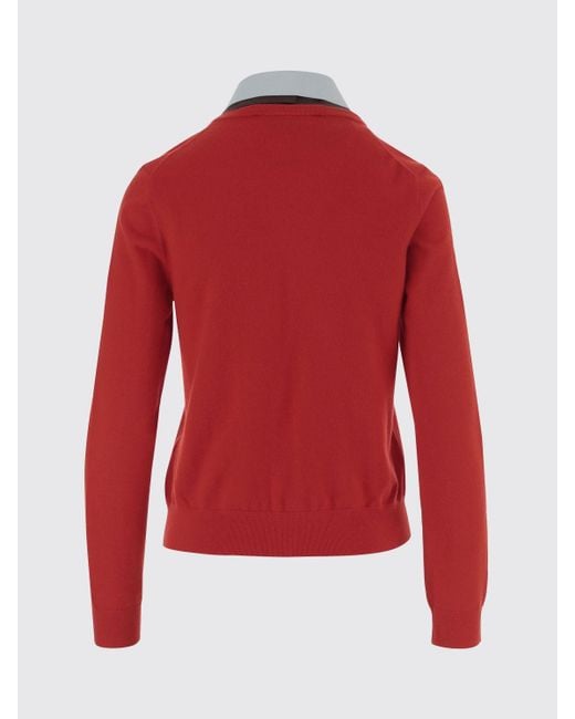 Jersey Mujer Tory Burch de color Red