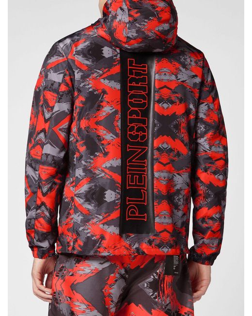Philipp Plein Red Jacket for men