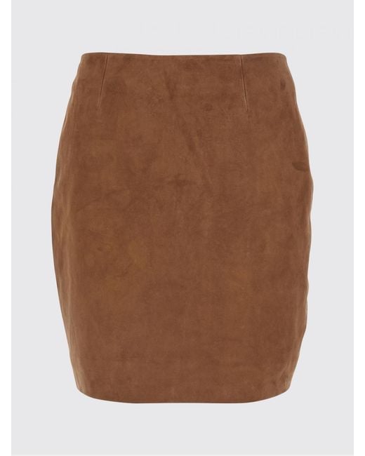 ROTATE BIRGER CHRISTENSEN Brown Skirt