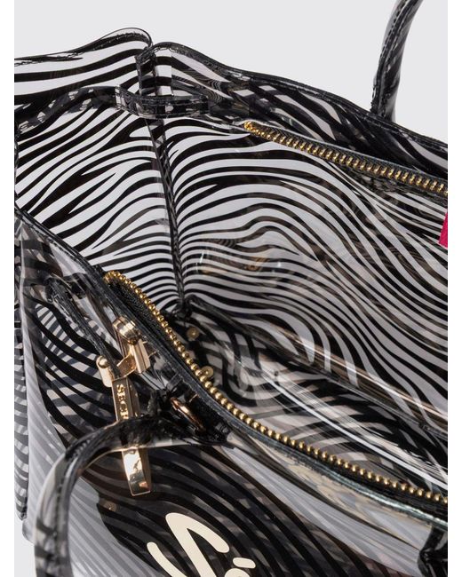 Secret Pon-pon Black Shoulder Bag