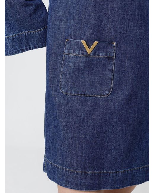 Valentino Blue Mini Dress