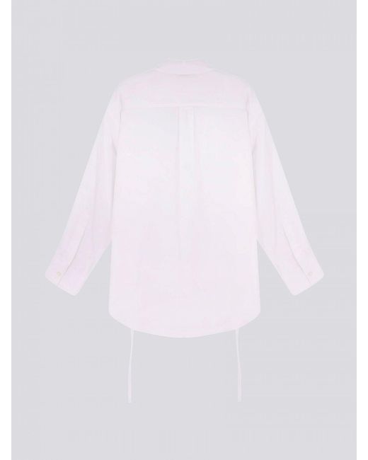 Aspesi White Cotton Basic Shirt