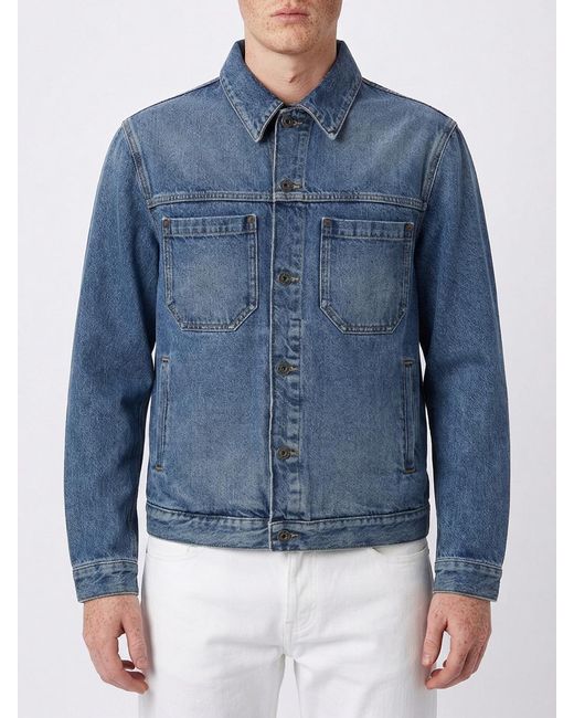 Off-White c/o Virgil Abloh Blue Jacket for men