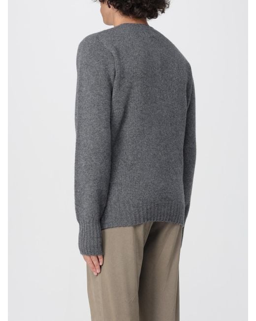 Drumohr Gray Jumper for men