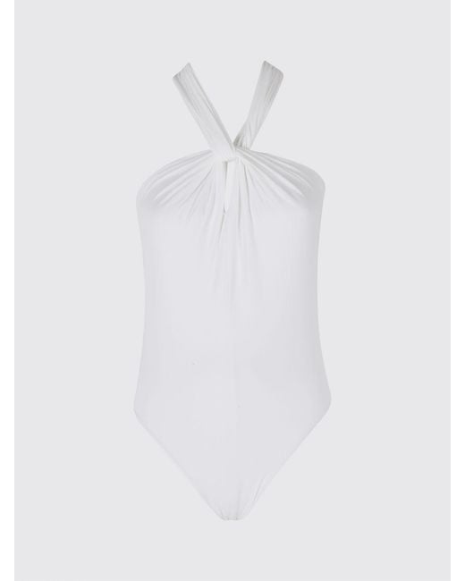 FEDERICA TOSI White Polyamide One Piece Swimsuit