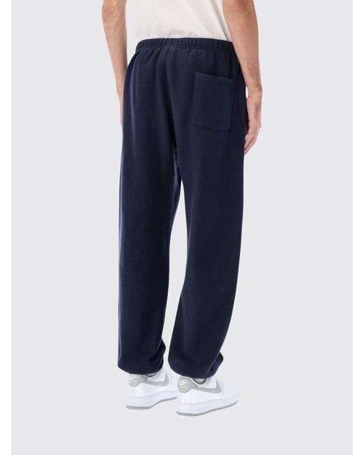 Champion Blue Cotton Jogging Trousers for men