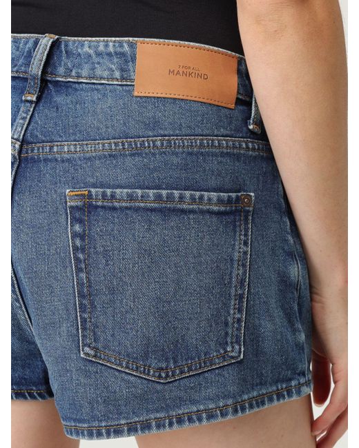 Vaquero Mujer 7 For All Mankind de color Blue