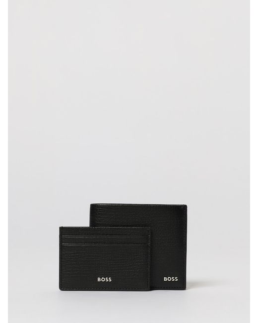 Boss White Wallet for men